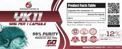 YK-11 (5mg/capsule), 60 Capsules